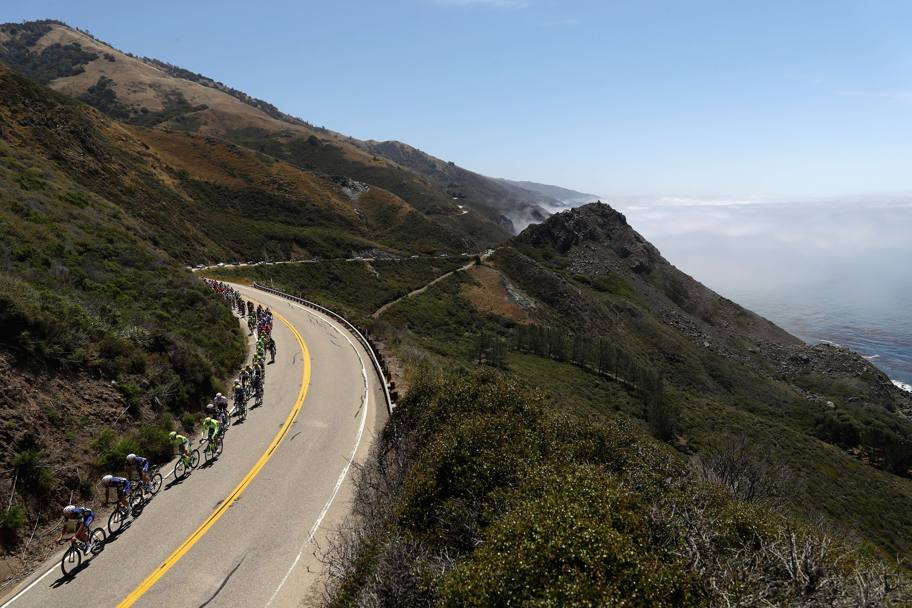 Ciclismo. Amgen Tour of California, 4a tappa che parte da Morro Bay fino a Monterey County Mazda Raceway Laguna Seca. California. (Afp)